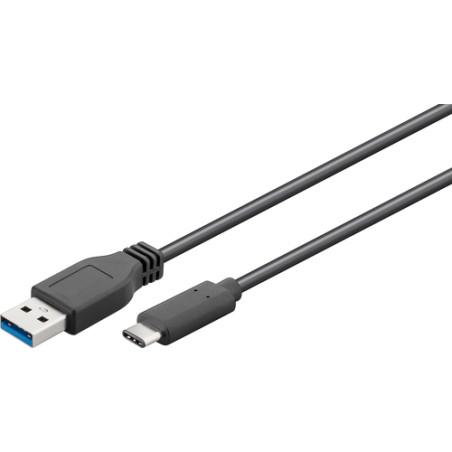 cavo goobay usb 3.0 type-a a type-c m/m reversibile 3,00m