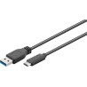 cavo goobay usb 3.0 type-a a type-c m/m reversibile 3,00m