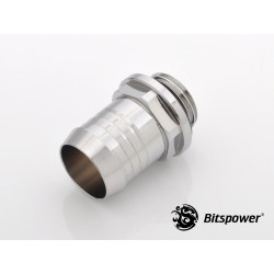 Raccordo watercooling bitspower 1/4" su id 13mm argento lucido