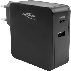 alimentatore da rete ansmann home 247pd 1xusb 1xusb tipo c pd 45w