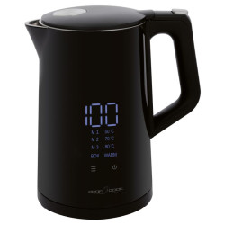 bollitori elettrico proficook pc-wks 1.7l nero [pc-wks 1243]