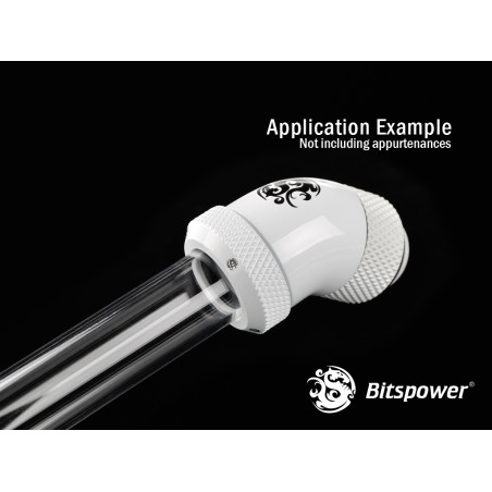 Adattatore wattercooling bitspower multi-link 45gradi orientabile