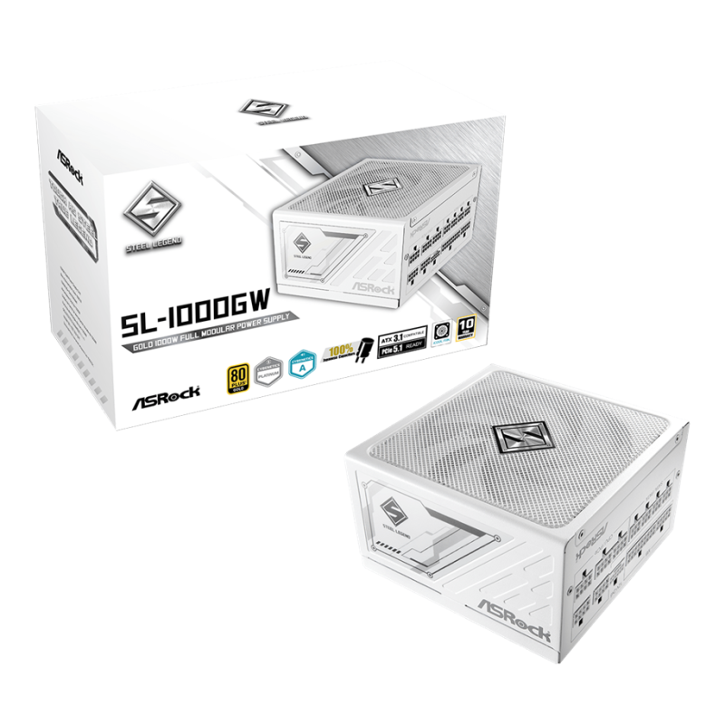 alimentatore 1000w asrock steel legend 80+ gold [90-uxs100-gfeaba]