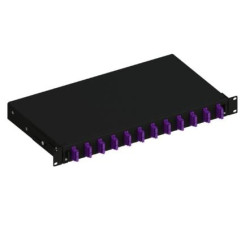 cassetto ottico techly sb-12scdm4b 19'' con 12 prese