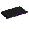 cassetto ottico techly sb-12scdm4b 19'' con 12 prese