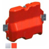 barriera protettiva plastica bianca 113x40 h.75 [enne plastic]