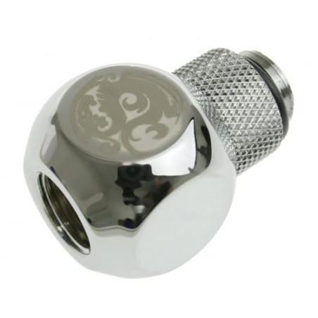 Adattatore watercooling bitspower tiir 1/4 su 2x ig 1/4" orientabile