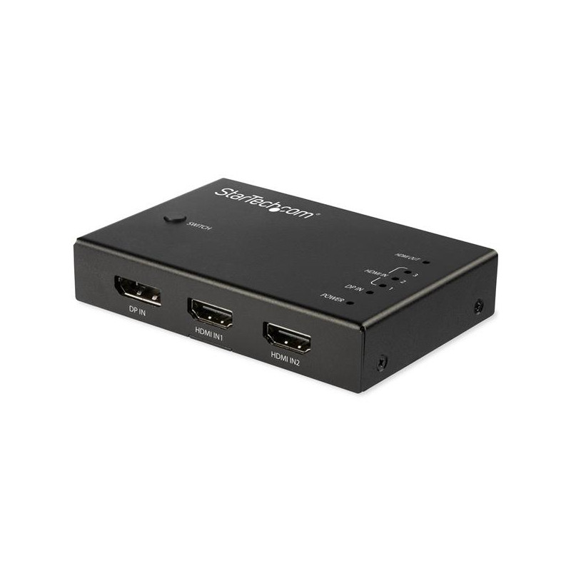 switch hdmi startech.com hdmi a 4 porte - 3x hdmi e 1x displayport