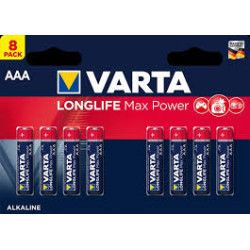 pile alcalina varta cf8 longlife max power aaa [4703101418]