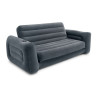 poltrona intex gonfiabile/convertibile in letto 2 posti grigio