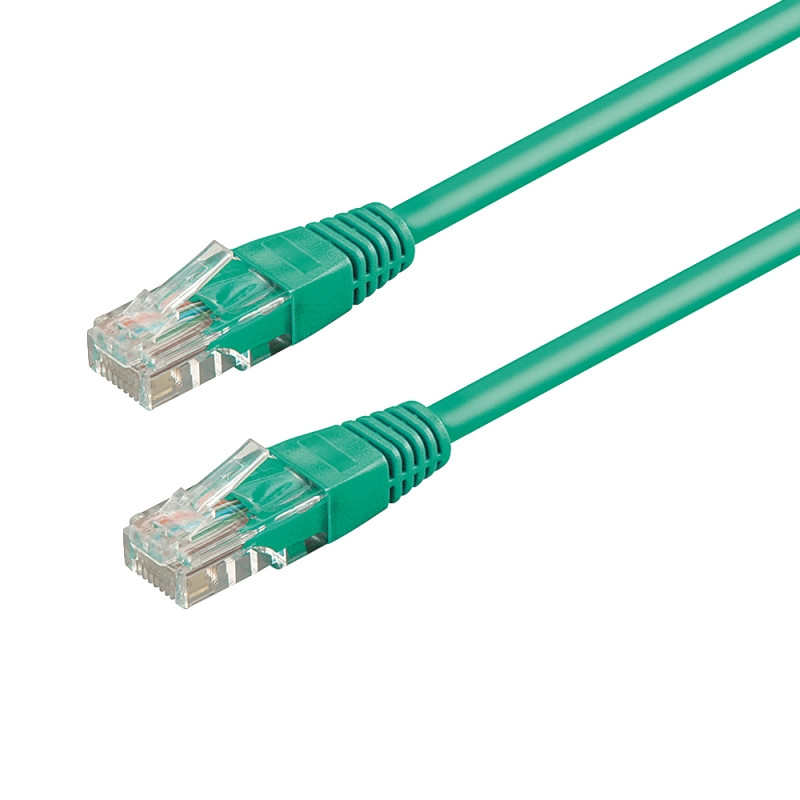 cavo di rete panduit patch cat.6 2m pvc verde [wpc-pat-6u020g]