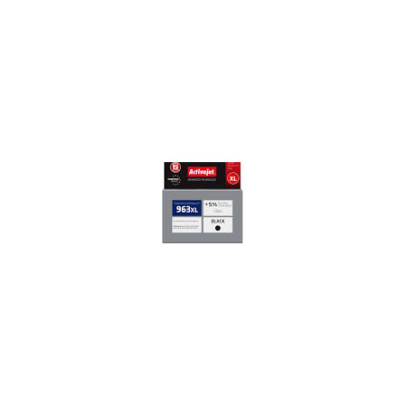 cartucia activejet ah-963brx premium 2100 pagine nero [hp 963xl]