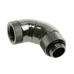 Angolo bitspower pollice su ig 1/4" lucido nero