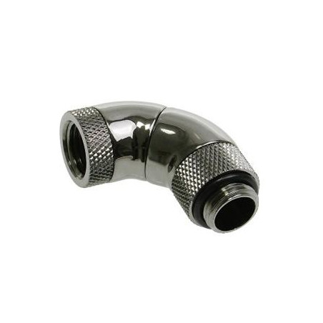 Angolo bitspower pollice su ig 1/4" lucido nero