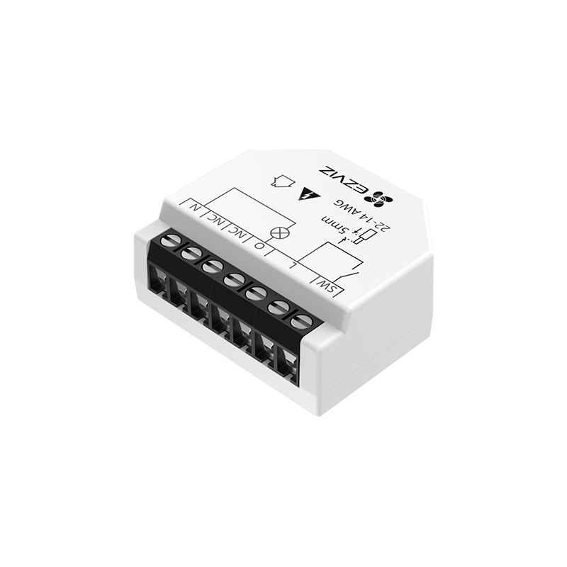 interruttore collegato ezviz t35w relÃ¨ smart 1 canale wi-fi/3.84x4.38x1.85cm
