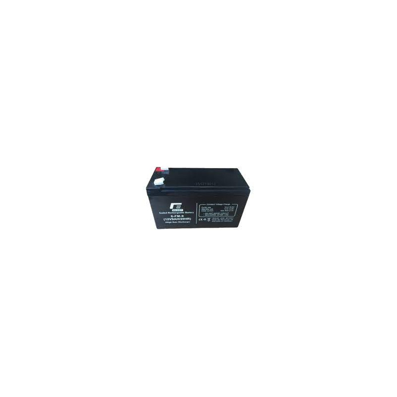 batteria ups naicon elsist e.bt009 al piombo ermetico 9ah 12v [el-bt009r]