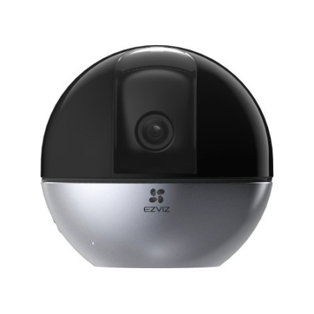 telecamera ip ezviz e6 domestica intelligente 3k grigio