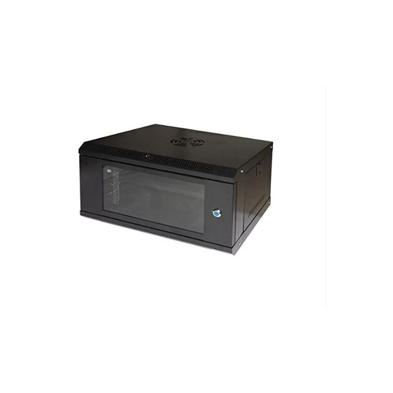armadio rack link serie light 19" 6u 300x400x530 nero [lk1906unl]