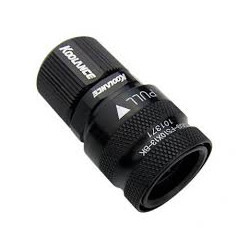 Connettore rapido koolance qd3 antigoccia femmina su 13/10mm nero