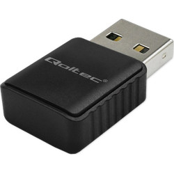 scheda di rete esterna qoltec wireless wifi 2x2dbi 1300mbps win11