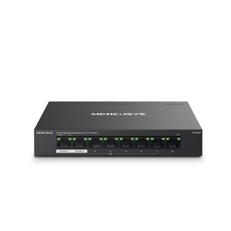 switch mercusys ms106lp gestito 8 porte gigabit ethernet 10/100/1000