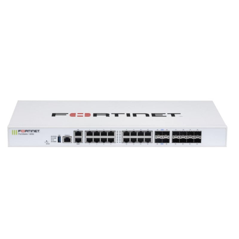 firewall fortinet hardware fortigate-120g 16 porte ethernet 10/100/1000