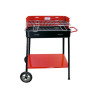 barbecue filcasalinghi hilton h88x63x43cm rosso/nero [860 lux]