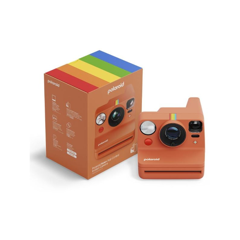 fotocamera istantanea polaroid now+ gen 3 corallo