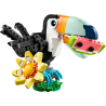set da costruzione lego creator 31173 3 in 1 animali selvatici: tucano