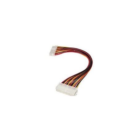 Cavo alimentazione itek prolunga sleevato atx 24pin femmina a 24pin