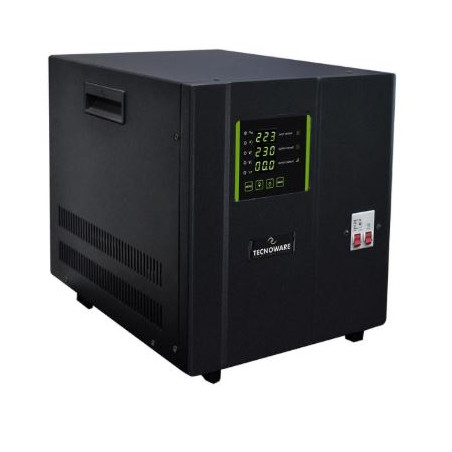 stabilizzatore elettronico tecnoware monofase 10kva 8kw nero [fstesm10km]
