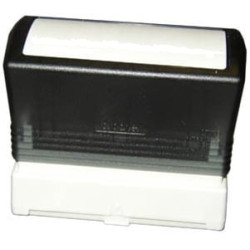 timbro nero 40x90mm (conf.6pz) [pr4090b]