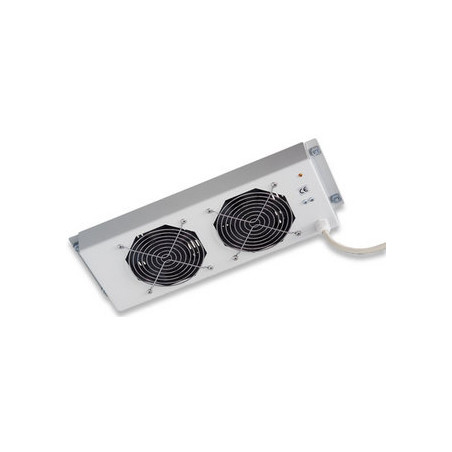 gruppo di ventilazione a soffitto per rack 19'' 2 ventole