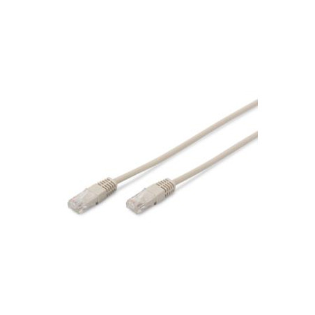 Cavo di rete digitus utp cat. 6a non schermato lszh mt. 0,5 grigio