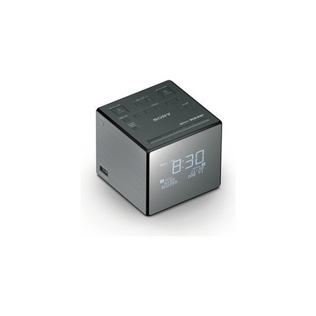 radiosveglia sony xdr-c1dbp argento / nero [xdrc1dbp.ced]