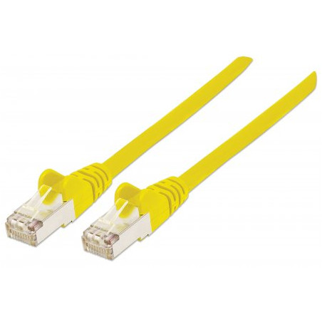 cavo di rete patch intellinet cat.7 plug rj45 6a s/ftp lszh 0.25m