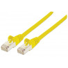 cavo di rete patch intellinet cat.7 plug rj45 6a s/ftp lszh 0.25m