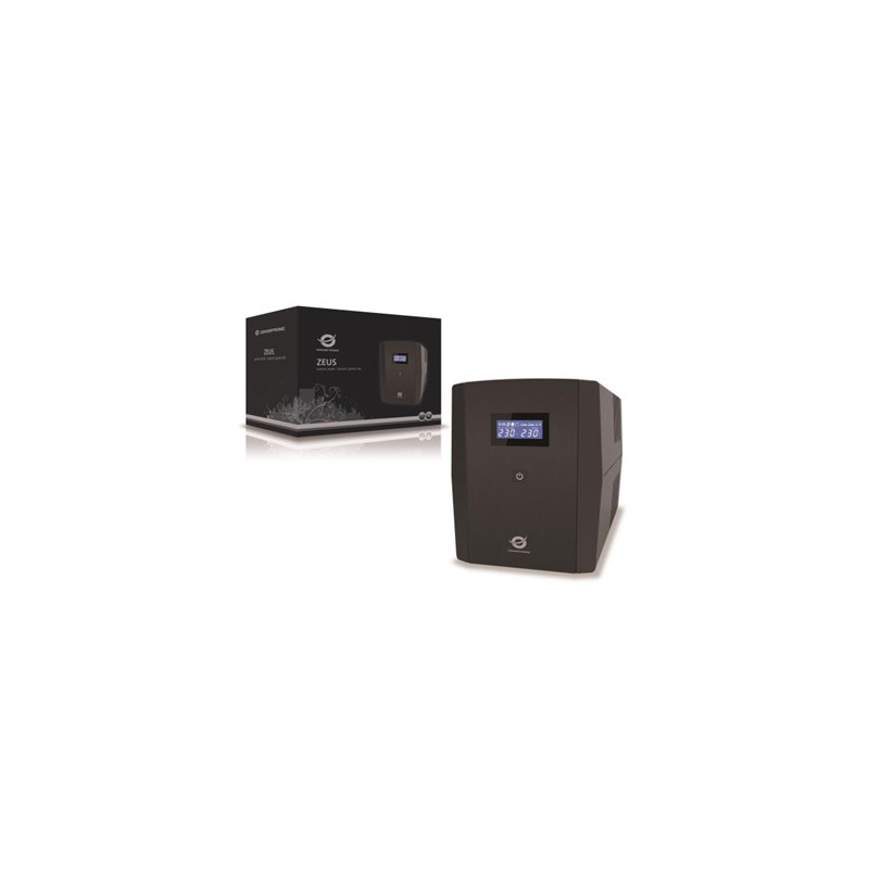 gruppo di continuita' conceptronic usv 2200va 1320w nero [zeus