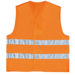 gilet alta visibilita' arancio fluo tg. l [gilp2or-gt]