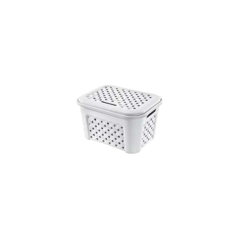 cesta portabiancheria tontarelli arianna 8105406112 con coperchio