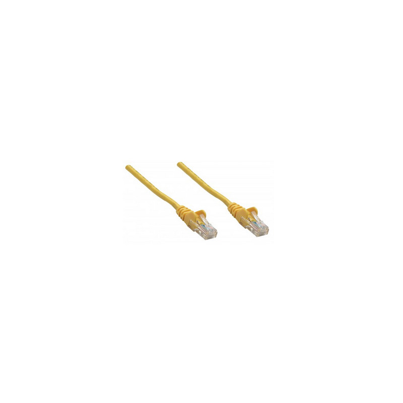 cavo di rete patch intellinet in rame cat. 6a giallo sftp lszh 10m