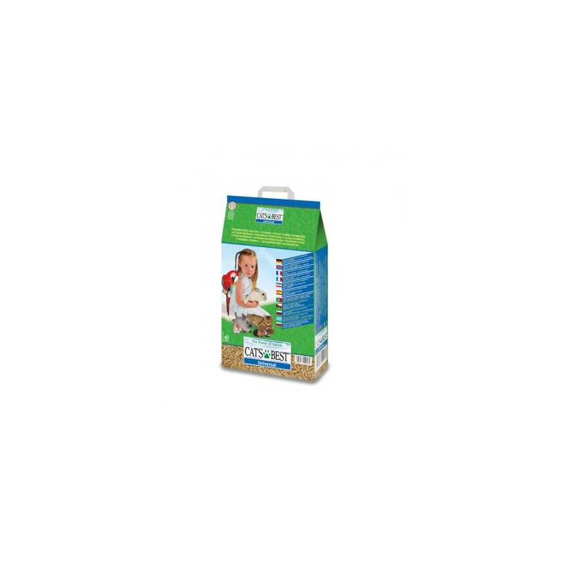 lettiera per gatti cats best universal 40l 22kg