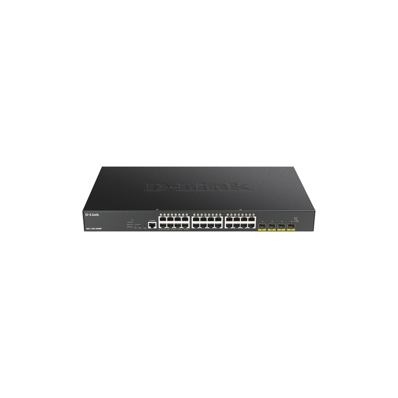 switch d-link dgs-1250-28xmp 28port smart managed poe+