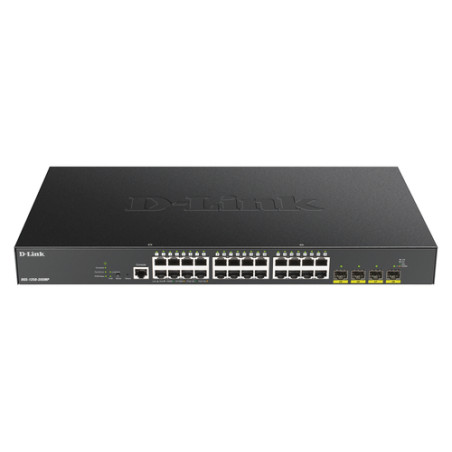switch d-link dgs-1250-28xmp 28port smart managed poe+