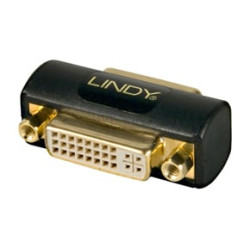 Adattatore dvi lindy dvi-i dual link dvi analog digital oro [41233]