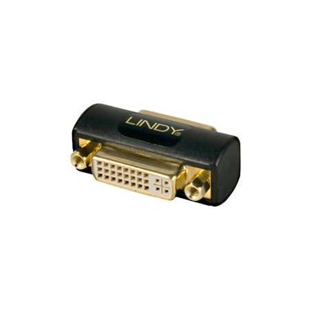Adattatore dvi lindy dvi-i dual link dvi analog digital oro [41233]