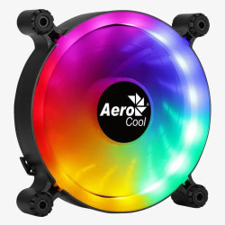 ventola 120x120 aerocool spectro 12 frgb nero [aeropgs-spectro-frgb]