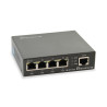 switch levelone gep-0523 5-port gigabit poe 60w 4x poe [lev]