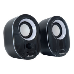 altoparlante conceptronic mini usb 2.0 nero bianco [245333]
