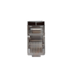 connettori schermati vultech rj45 ftp 50 pezzi 8p8c [sn21404]